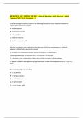 BIOCHEM ACS STUDY GUIDE | Actual Questions and Answers Latest Updated 2024/2025 (Graded A+)