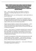 RIMS - CRMP Complete Study Guide; 1 Analyze the Business Model, 2 Developing Organizational Risk Strategies, 3 RIMS CRMP-Implementing the Risk Process, 4 Developing Organizational Risk Management Competency, 5 Supporting Decision Making, ,