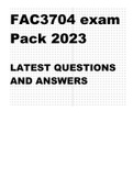 FAC3704 EXAM PACK 2023