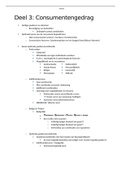 Economie MicroMacro Thema 3: Consumentengedrag 5ASO