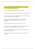 Ammo 63 U.S. ARMY EXPL SAFETY FAMILIARIZATION Defense Ammunition Center_Ammo-63-DL: U.S. Army Explosives Safety Exam | Actual Questions And Answers Latest Updated 2024/2025 (Graded A+)