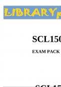 SCL1501 Exam Pack 2024