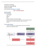 Unit 2: Scientific Method 