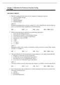 Test Bank for Ruppel’s Manual of Pulmonary Function Testing 11th Edition by Mottram