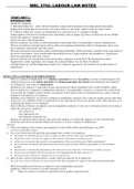 MRL 3702- LABOUR LAW NOTES