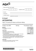 AQA (A-level)-71272-QP-W-Answer-Accounting for Analysis-JUN20