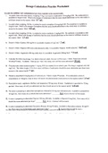 ATI Dosage Calculation Practice worksheet 2023 