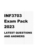 INF3703 EXAM PACK 2023