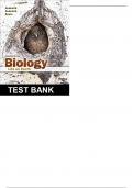  TEST BANK FOR biology Life on earth 11th edition by audesirk 