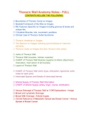 Anatomy of Thoracic Wall (Detailed) with Clinical Cases