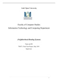 Final Report Neighborhood Renting System-2019