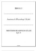 (BIO115L) Midterm Readiness Exam Q & S - A & P I (Lab