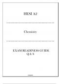 (HESI A2) Exam Readiness Guide Q & S - Chemistry