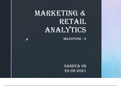 MRA Project Milestone 2/MARKETING & RETAIL ANALYTICS