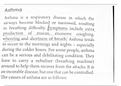 What is asthama and hypertension? Difference between nutritive and non-nutritive components of diet?