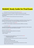 NU664C Final Exam & Midterm Exam 2023 Questions and Answers (Verified Answers)