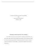 ELM 510 Topic 3 Assignment 2, Clinical Field Experience B - Behavior Expectation Trauma and Bullying 2