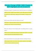 Climate Change (ATMO 1020) Chapter 5: ODP Highlights [CQ-5] Graded A+