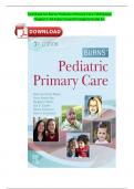 Test Bank for Burns' Pediatric Primary Care 7th Edition Chapter 1-46 Fully Covered Complete Guide A+ ISBN:9780323581967 Newest Version