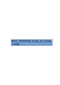 NURS629_Exam_01_Study _Guide