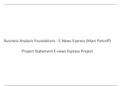 Business Analysis Foundations - E-News Express (Marc Petcoff)