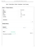 Quiz 1 - Python Basics_ Python - Foundations - Great Learning