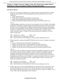 Chapter 17: Quality of Life for Children Living with Chronic and Complex Diseases Hockenberry: Wong’s Essentials of Pediatric Nursing, 10th Edition  ALL ANSWERS 100% SOLVED 2022/2023 EDITION RATED GRADE A+