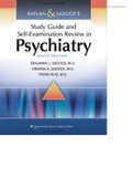 Kaplan and Sadock's Study Guide and Self-Examination Review in Psychiatry, 9th Ed.