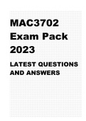 MAC3702 EXAM PACK 2023