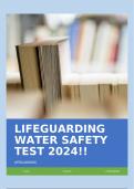 LIFEGUARDING WATER SAFETY TEST 2024!!