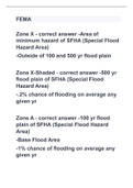 FEMA 2022/2023 update with 100% correct answers