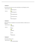 HEALTHCARE M208/HIM20 HIM Intro Quiz, Latest 2020 - Rasmussen College