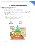 Rasmussen PN1 Final Exam Review