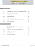 Foundations for Mental Health Nursing 3 CHAPTER 1 Basic Mental Health Nursing Concepts 3 CHAPTER 2 Legal and Ethical Issues 9 CHAPTER 3 Effective Communication 15 CHAPTER 4 Stress and Defense Mechanisms 19 CHAPTER 5 Creating and Maintaining a Therapeutic 