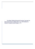 Test Bank Medical-Surgical Nursing Concepts for Interprofessional Collaborative Care 9th Edition by Donna D. Ignatavicius|Chapter 1-74