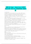 LEED GA Exam - Questions LATEST SOLUTION 2024/25 GUARANTEED GRADE A+