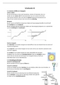 Scheikunde samenvatting hoofdstuk 1: Scheiden en reageren (Chemie overal)