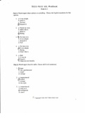 ASL Trueway Unit 6 Worksheet Complete Solution with correct answers SUCCESS!!!