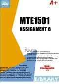 MTE1501 BUNDLE 2024