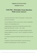 CMY3706 - MCQ Q&A Exam Questions With Correct Answers