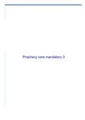 Prophecy core mandatory 3