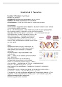 Samenvatting Biologie voor Jou thema 3 - Genetica 4 vwo