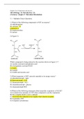 Microbiology: An Introduction, 12e (Tortora) Chapter 5,6,7,8 Questions and answers