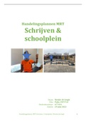 Beroepsproduct MRT schrijven en schoolplein | verkorte deeltijd pabo | cijfer: 8,0