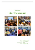 Portfolio startbekwaam | speciaal onderwijs (cluster 3, VSO) | verkorte deeltijd pabo | cijfer: 9,0