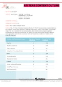 ATI TEAS Content Outline TEST NAME: ATI TEAS® TIME LIMIT: 209 Minutes Reading = 64 minutes  Mathematics = 54 minutes  Science = 63 minutes  English = 28 minutes NUMBER OF SECTIONS: 4 NUMBER OF QUESTIONS: 170 FORMAT: Four-option multiple-choice PURPOSE: Th