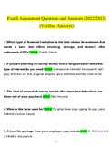 EVERFI Assessment 2023 Questions and Answers (Verified Answers)EVERFI Assessment 2023 Questions and Answers (Verified Answers)