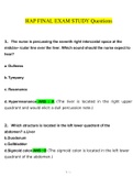 HAP Final Exam Study Questions and Answers 2023 (Verified Answers)HAP Final Exam Study Questions and Answers 2023 (Verified Answers)