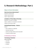 Research methodology p1