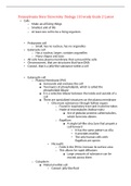 Pennsylvania State University: Biology 110 study Guide 2 Latest,100% CORRECT